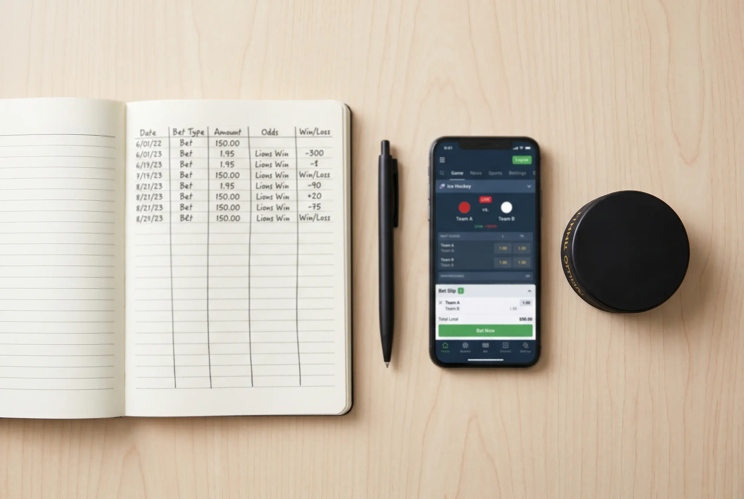 Bankroll management til ishockey betting med kapitalstrategi