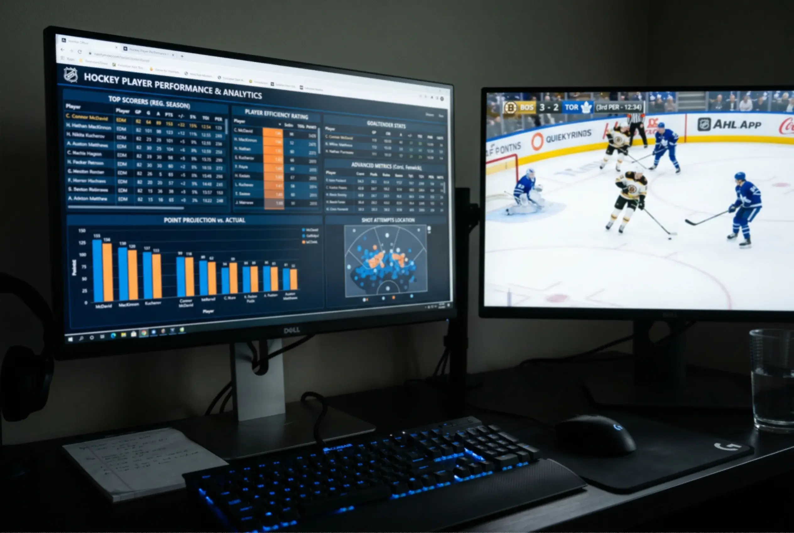 Ishockey betting data og statistik kilder