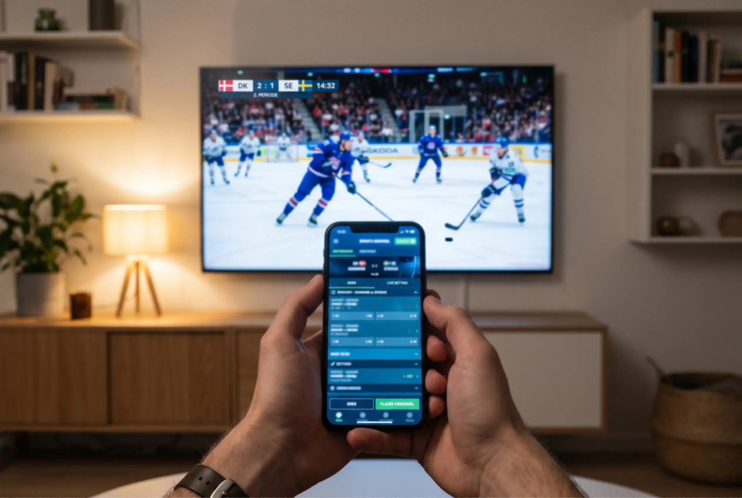 Sammenligning af ishockey bookmakere i Danmark med odds-kvalitet og markeder